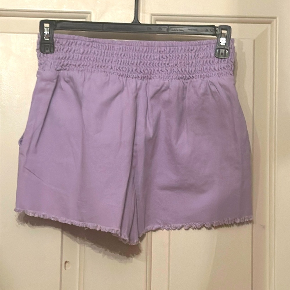 Wild fable light purple women’s shorts elastic band size SMALL